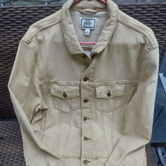 Jos. A. Bank Other - Jos A Bank Tailored Fit Men's Tan Jean Jacket